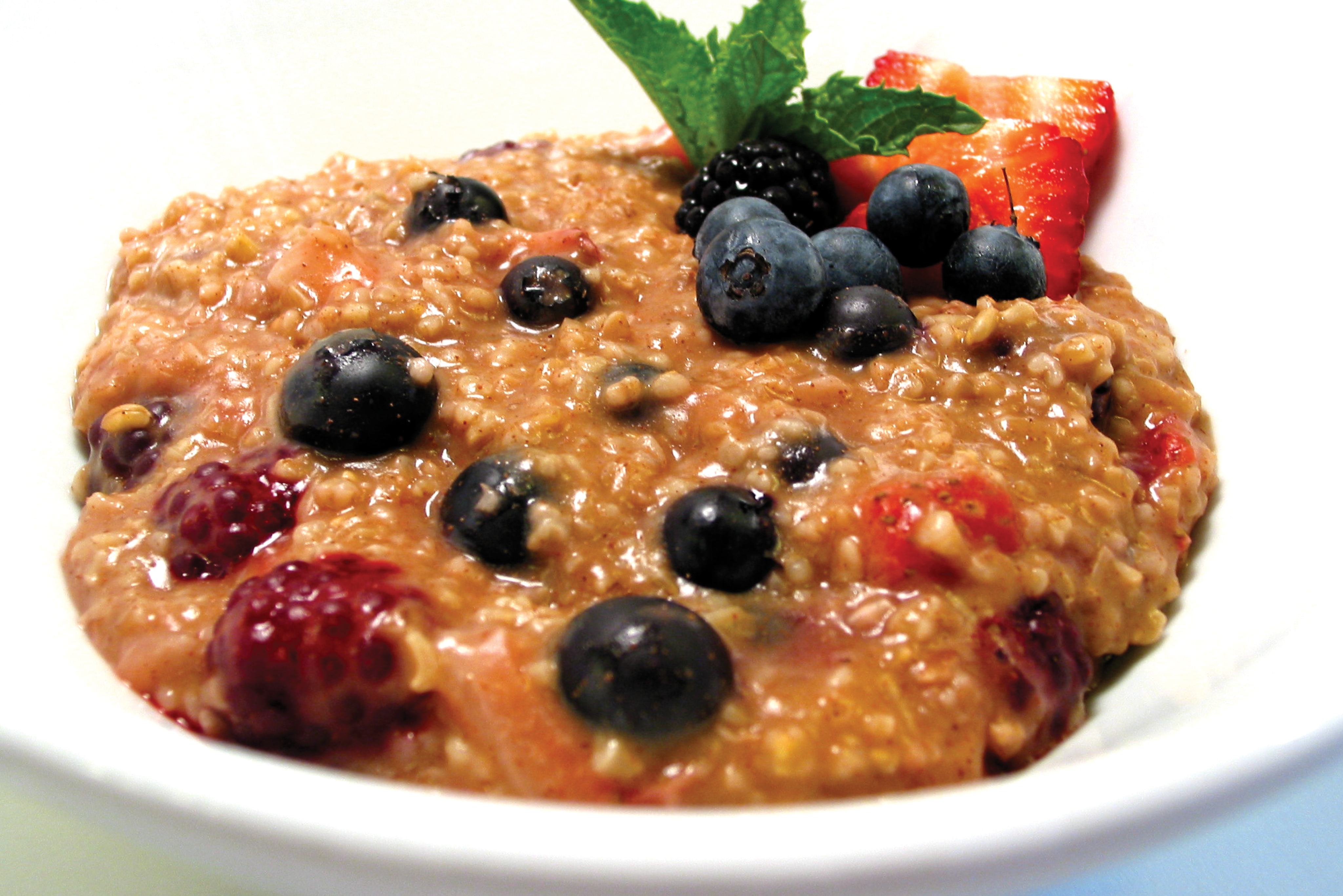 Oatmeal recipe for people with pulmonary arterial hypertension.