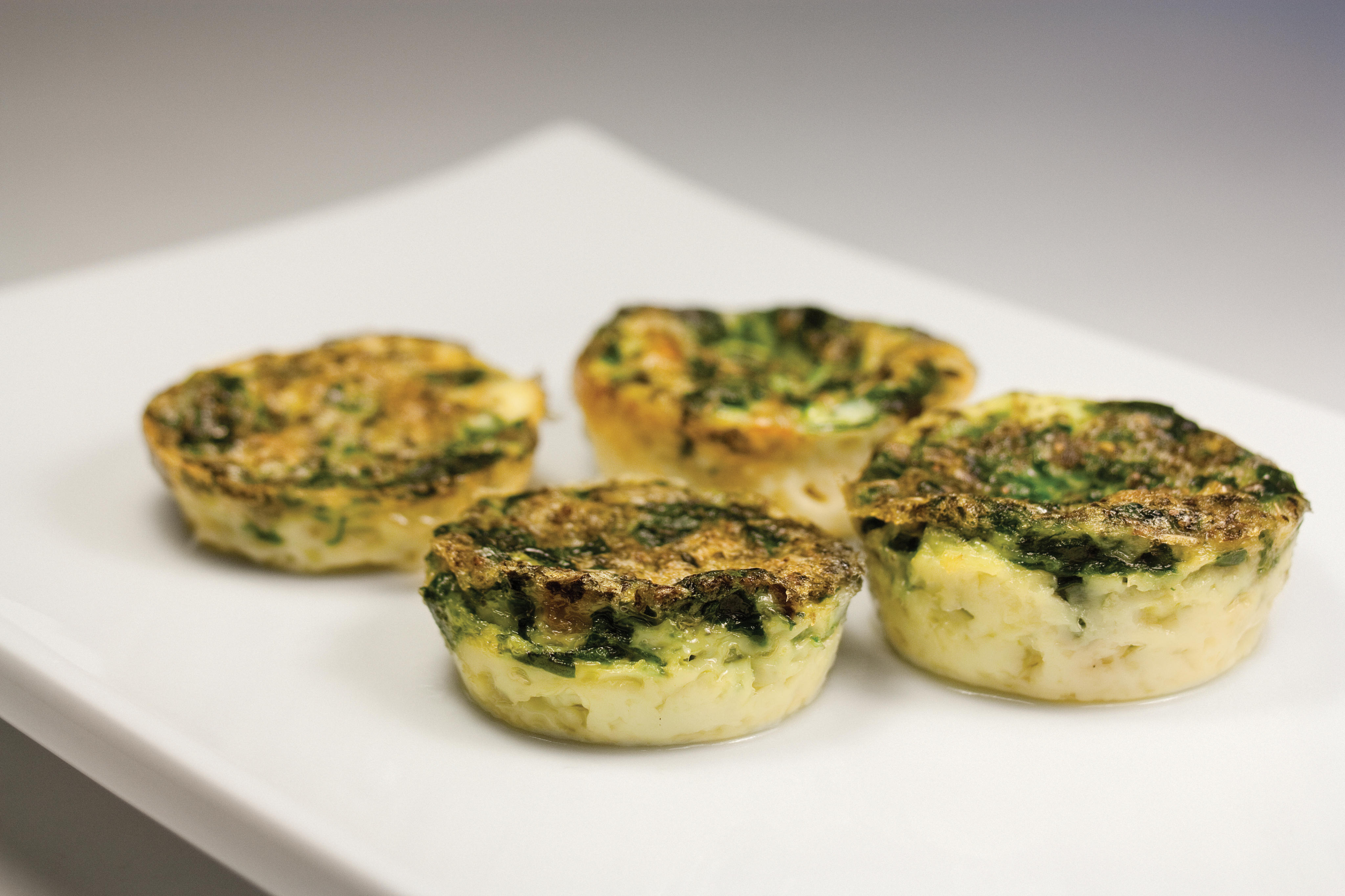 Spinach quiche recipe for people with pulmonary arterial hypertension.