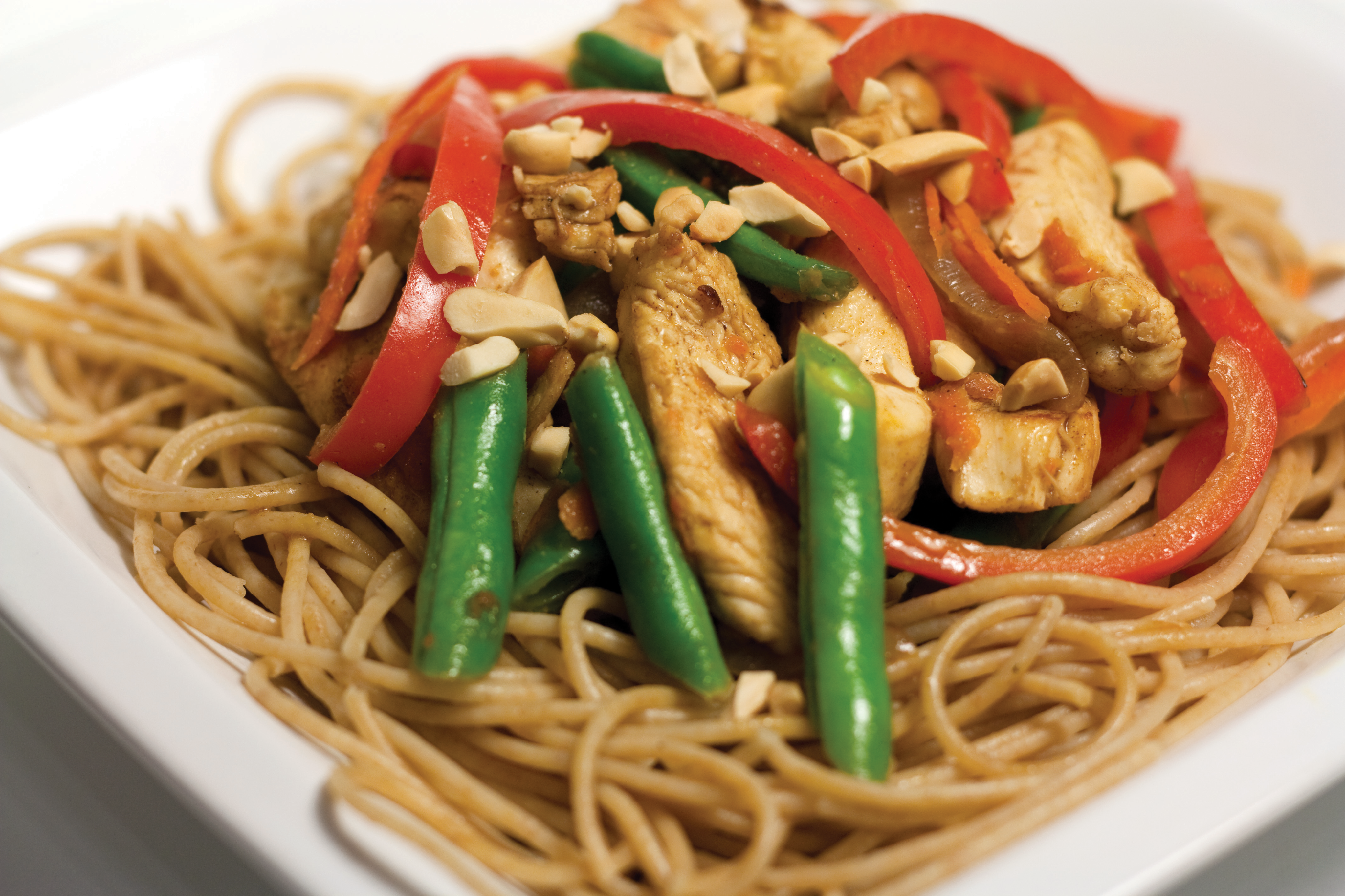 Stir fry recipe for people with pulmonary arterial hypertension.